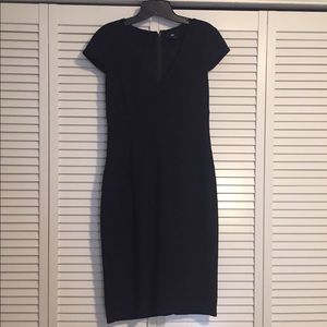 H&M Black V-neck Dress, Excellent Condition, 10
